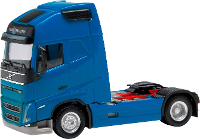 Herpa 313377 003 H0 Vrachtwagen Volvo FH GL XL 2020 trekker uitgebreide uitrusting, blauw