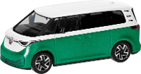 Herpa 431132 H0 Auto Volkswagen ID. Gezoem tweekleurig, Candy wit/Bay Leaf Green metallic
