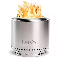 HerQs Smokeless Firepit Blaze