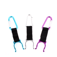 Hewolf Edc Water Bottle Hanger Portable Backpack Carabiner Hook Clip Aluminum Alloy Drink Holder