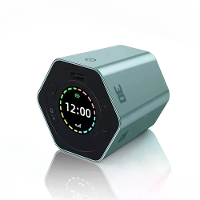 Hexagon Digitale Klok Timer Magnet Kubus Timer Keuken Hexagon Flip Timer voor Studie Koken Training Makkelijk te Gebruik