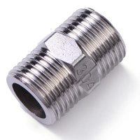 Hexagon Nipple 1/2 Inch 304 Male Npt Stainless Steel Pipe Fitting