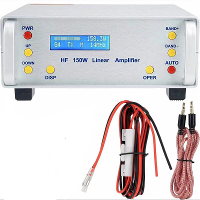 HF Lineaire Vermogensversterker 150W voor Yaesu FT 817 818 ICOM IC 703 705 XIEGU G90 Automatische Bandtester Low Pass Fi