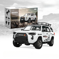 HG HG4 52 TRASPED 1/18 2.4G 4WD RC Auto voor TOYOTA 4RUNNER Rotskruiper LED Licht Gesimuleerd Geluid Off Road Klimtruck