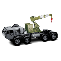 HG P802 1/12 Opgegradeerde Kraan Hijsarm Assemblage voor RC Auto Militaire Tractor Truck 8*8 Doe het zelf Reserveonderde