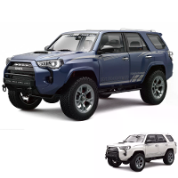 HG TRASPED HG4 209 RTR 1/18 2.4G 4WD RC Auto voor TOYOTA 4RUNNER Gesimulateerd Geluid Uitlaatsysteem LED Verlichting Voe