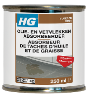 HG Vloeren Tegel & Natuursteen Olie   en Vetvlekken Absorbeerder