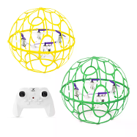 HGLRC B200 Voetbal 120mm Wielbasis 2S Barometrische Hoogtehoudmodus Sferisch Volledig Beschermd Kinderen Cadeaus 2.4G 4C