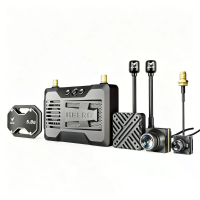 HGLRC Draco 1080P 60FPS HD FPV VTX systeem met 1W dubbele antenne, 15 km bereik, 60 ms latentie, A1 170° / A2 160° Nacht