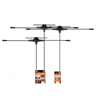 HGLRC Dualband RX Dual Band 2.4GHz/915MHz Enkel/ Dual Antenne IPEX 1 T type Antenna True Diversity Gemini Receiver FPV R