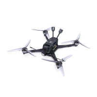 HGLRC Rekon5 Lite 206mm 5 inch Langeafstand GPS RC FPV Race Drone BNF met Draco A1 LITE+ Air Unit 1804 3500KV Motor