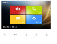 HHG Villa M Monitor voor Accessoires voor deurintercom Wit