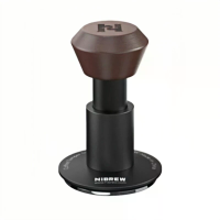 HiBREW 58MM Espresso Tamper Constante Druk Ripple Basis Gecalibreerde Veer Belaste Barista Tool Compatible met HiBREW H7