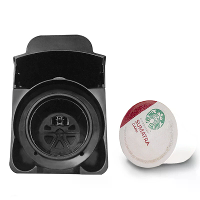 HiBREW Capsule Adapter Systeem Onderdelen Compatibel Met H2A&H2B Koffiemachine voor Gemalen Koffie, NS, DG, ESE Pod, K C