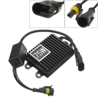 Hid Bi Xenon Slim Digital Replacement Ballast Ac For H1 H3 H7 H9 9006 12v 75w