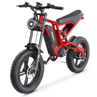 [EU DIRECT] Hi B6 elektrische fiets 48V 15AH batterij 1200W motor 20 inch banden 35 40KM maximale actieradius 150KG maxi