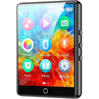 HiFi Bluetooth MP3 muziekspeler, mini MP4 videoafspeler, 2,8 inch scherm, ingebouwd 32 GB geheugen, Walkman digitale aud