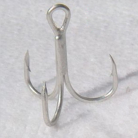 High Carbon Stainless Steel Triple Fishing Hook Fishing Equipment