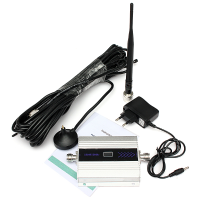 High Gain Gsm 900mhz Signal Booster Amplifier With Cable + Antenna
