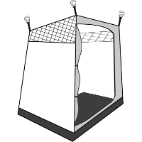 High Peak Riva binnentent tent