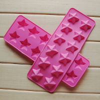 High Temperature Resistant Five Star Silicone Cake Mold