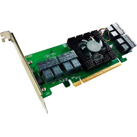 HighPoint NVMe SSD7180 raid kaart