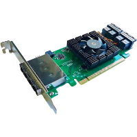 HighPoint NVMe SSD7184 raid kaart