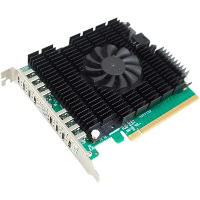 HighPoint RocketU 1488C PCIe 3.0 X16 USB 3.2 20Gb/s usb controller