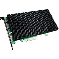HighPoint SSD6204A 4x M.2 Interface kaart
