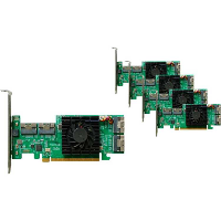 HighPoint SSD7580B 5Pack interface kaart
