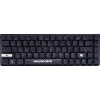Higround BLACKICE Base 65 Keyboard gaming toetsenbord 65%, RGB leds, Dye sub PBT, Hot swap