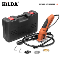 HILDA 400 W elektrische zaag Mini elektrische cirkelzaag DIY multifunctionele elektrische zaag Elektrisch gereedschap Ro