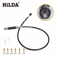HILDA Flexibele As Past Rotary Grinder Tool voor Dremel 400 W Rotary Gereedschap 110 cm met 6 Chuck voor Dremel accessoi