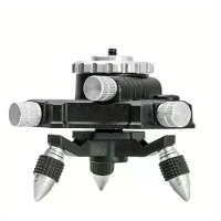 HILDA Statief voor Laserwaterpas 360° Draaibaar Aluminium Legering Beugel Basis 1/4'' Interface Fijne Aanpassing Statief