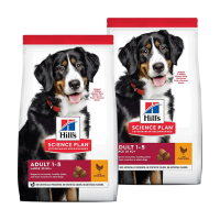 Hill's Adult Large met kip hondenvoer 2 x 14 kg