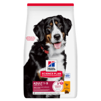 Hill's Adult Large met kip hondenvoer 2 x 2,5 kg
