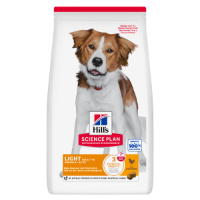 Hill's Adult Light Medium met kip hondenvoer 2 x 14 kg