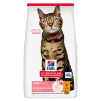 Hill's Adult Light met kip kattenvoer 10 kg