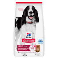 Hill's Adult Medium met lam & rijst hondenvoer 14 kg