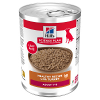 Hill's Adult nat hondenvoer met kalkoen blik 2 trays (24 x 370 g)