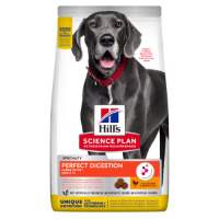 Hill's Adult Perfect Digestion Large met kip & bruine rijst hondenvoer 14 kg