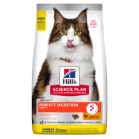 Hill's Adult Perfect Digestion met kip kattenvoer 3 kg