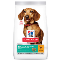 Hill's Adult Perfect Weight Small & Mini met kip hondenvoer 2 x 6 kg