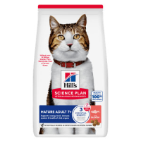 Hill's Mature Adult 7+ met zalm kattenvoer 2 x 1,5 kg