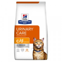 Hill's Prescription Diet C/D Multicare Urinary Care kattenvoer met kip 8 kg