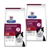 Hill's Prescription Diet I/D Digestive Care kattenvoer met kip 2 x 8 kg