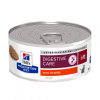 Hill's Prescription Diet I/D Digestive Care nat kattenvoer met kip blik 2 trays (48 x 156 g)