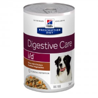 Hill's Prescription Diet I/D Digestive Care stoofpotje voor hond met kip en toegevoegde groenten blik 1 tray (24 x 156 g)