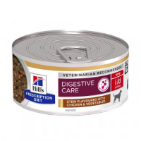 Hill's Prescription Diet I/D Stress Mini Digestive Care stoofpotje voor hond met kipsmaak & groenten blik 2 trays (48 x 156 g)