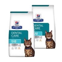 Hill's Prescription Diet T/D Dental Care kattenvoer met kip 2 x 3 kg